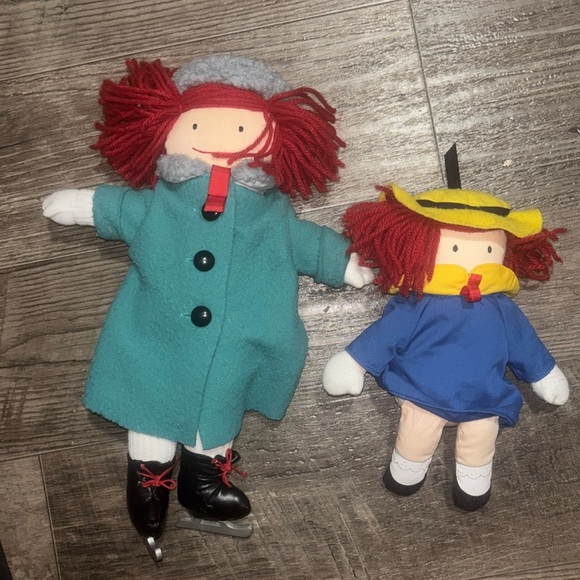 Madeline Other - Bundle of 2 Vintage 1990 Eden Madeleine with Winter Coat Hat and Ice Skates Eden